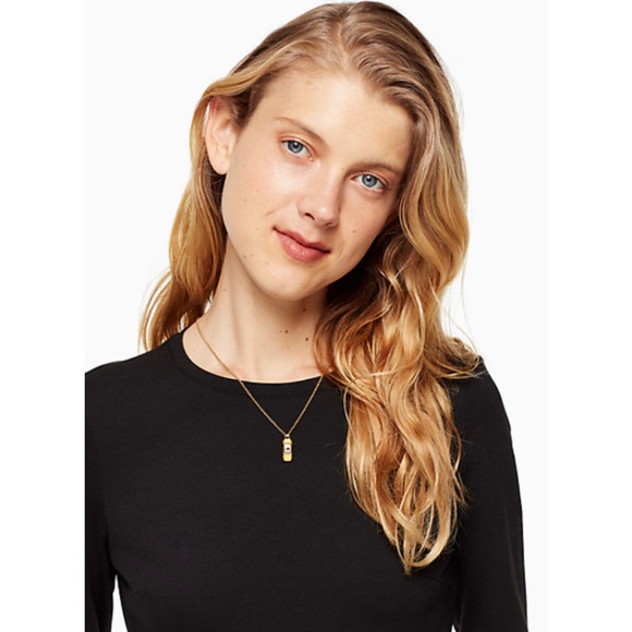 🆕Kate Spade NY ma cherie Taxi Pendant Necklace - Picture 2 of 7